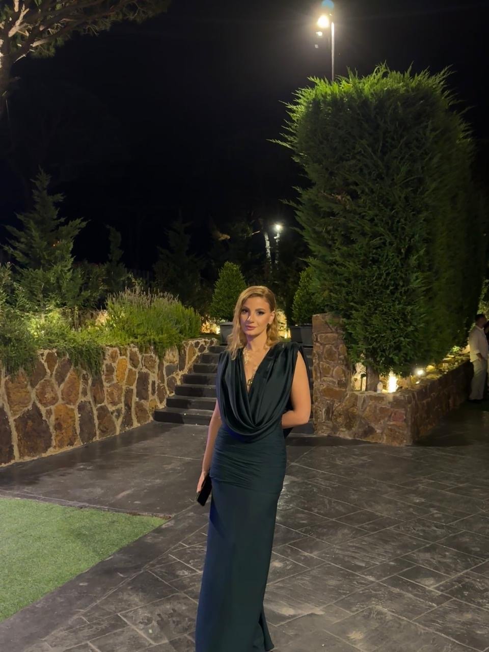 Gathering dress