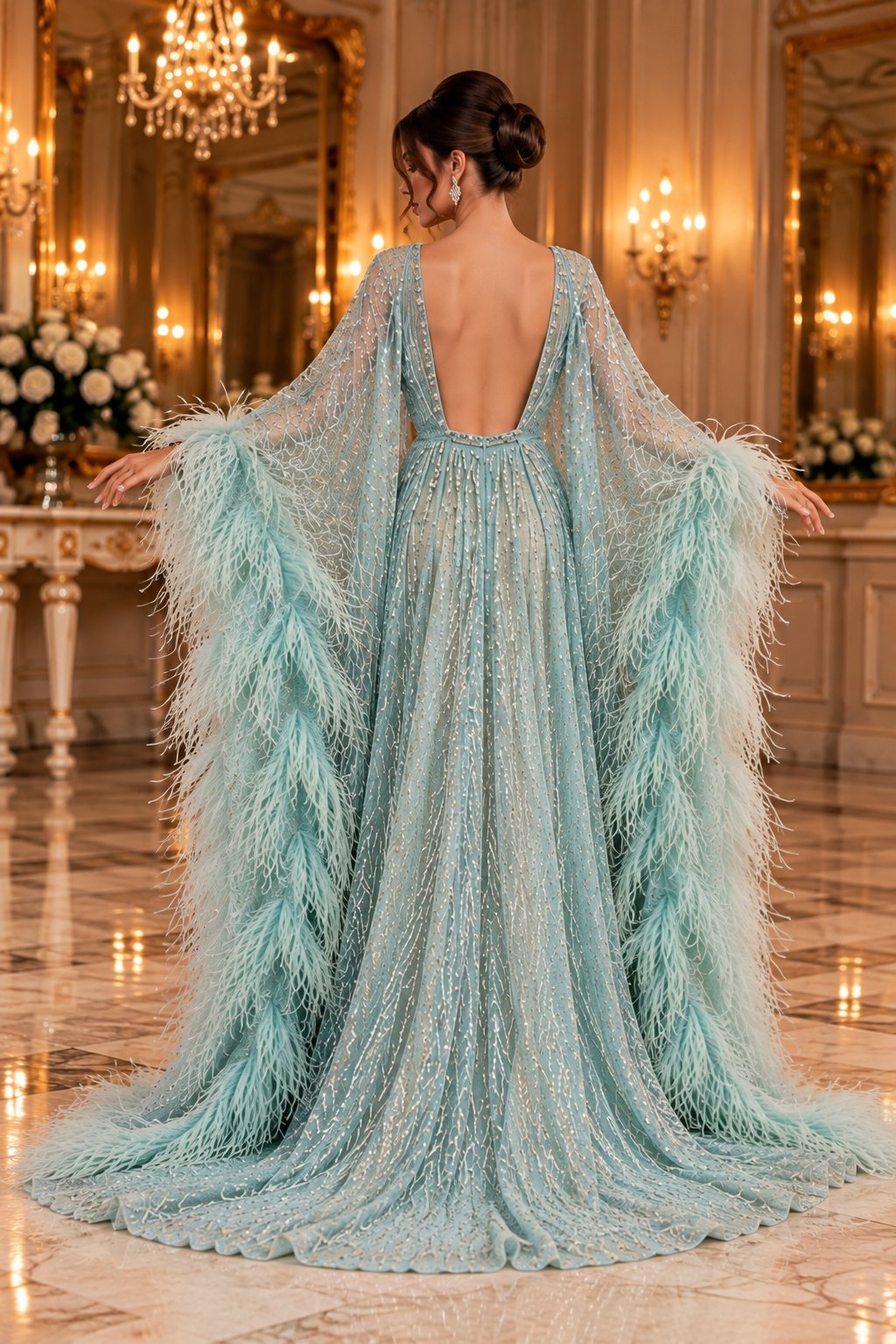 Gathering dress