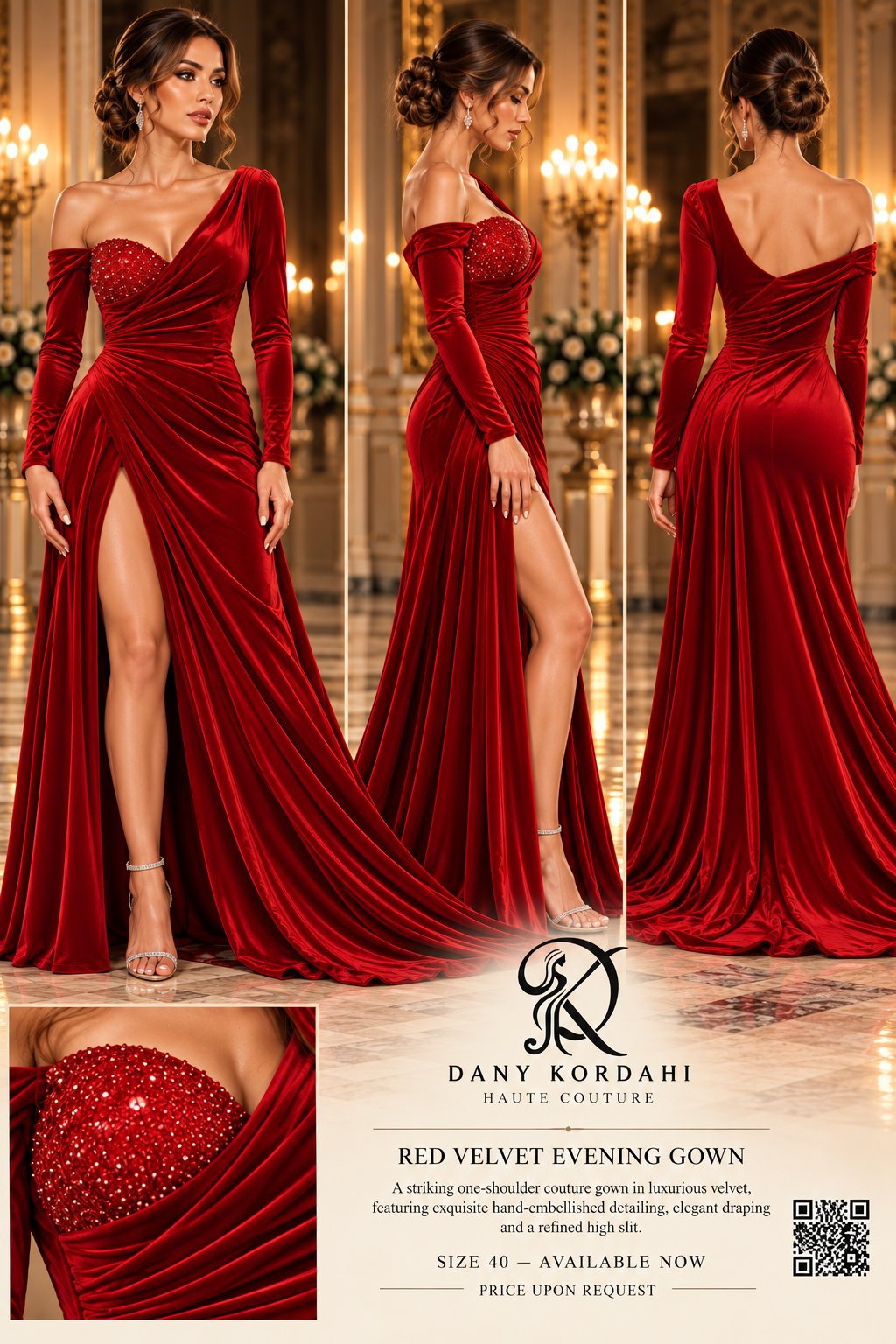 Gathering dress